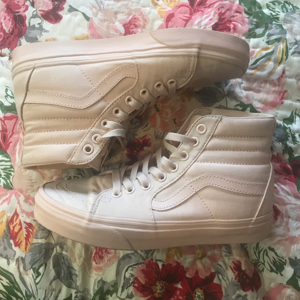 Sk8 Hi Vans blush pink